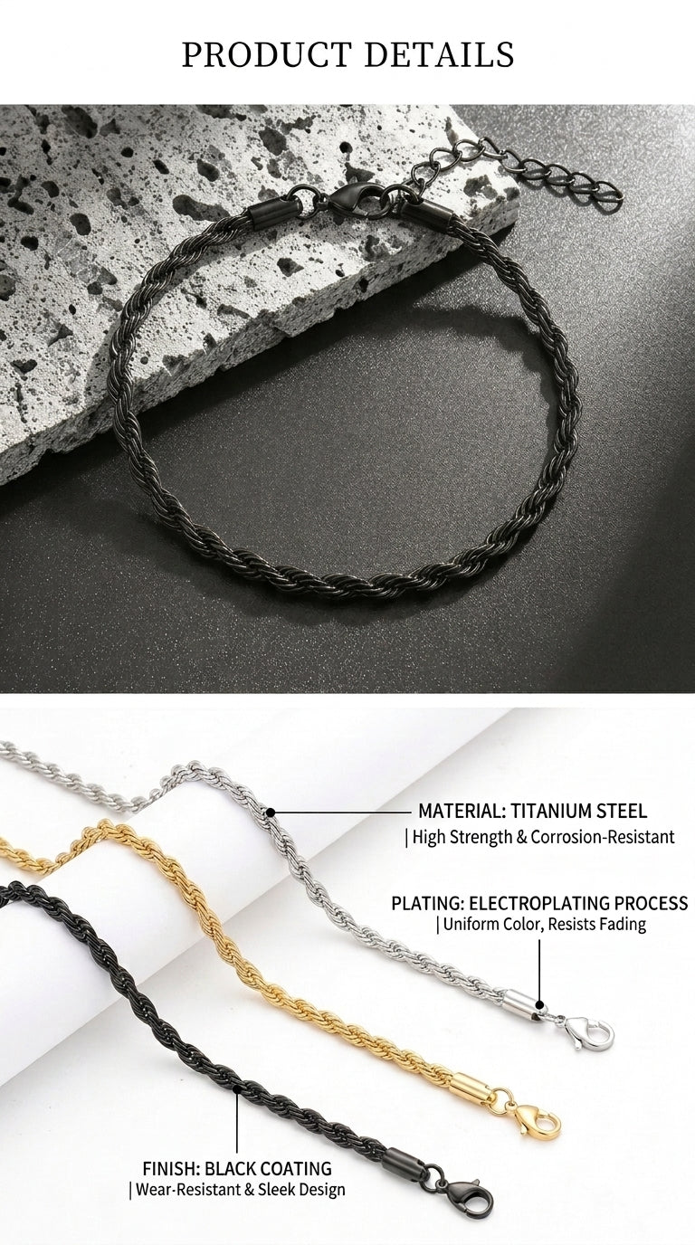 Twisted Chain Necklace