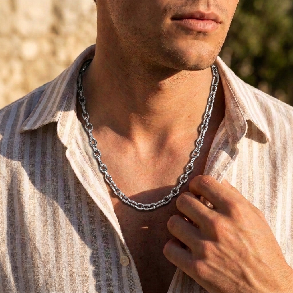 Hip Hop 3:1 Ratio O Chain Necklace