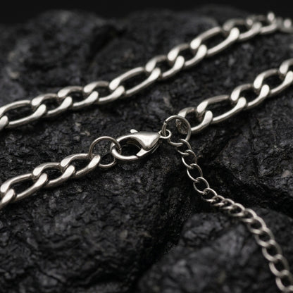 Hip Hop 3:1 NK Link Stainless Steel Necklace