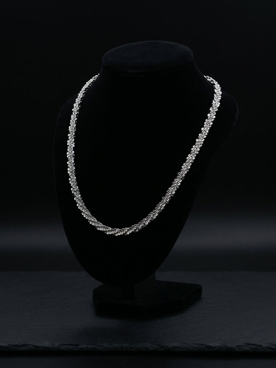 Hip Hop Cauliflower Link Stainless Steel Necklace