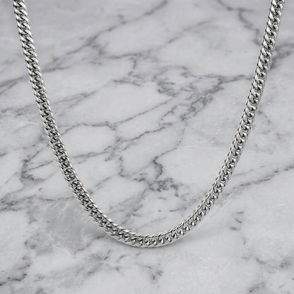 Hip Hop Double Weave Rounded Edge Cuban Necklace