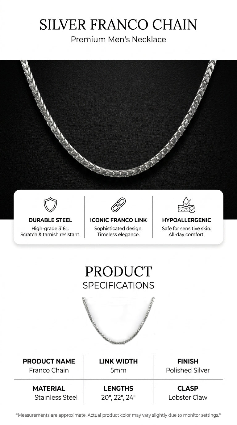 Hip Hop Double-Sided Rounded Cuban Necklace