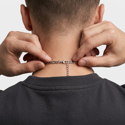 Hip Hop 3:1 NKDC Link Stainless Steel Necklace