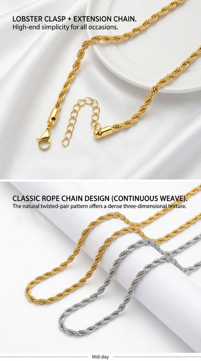 Twisted Chain Necklace