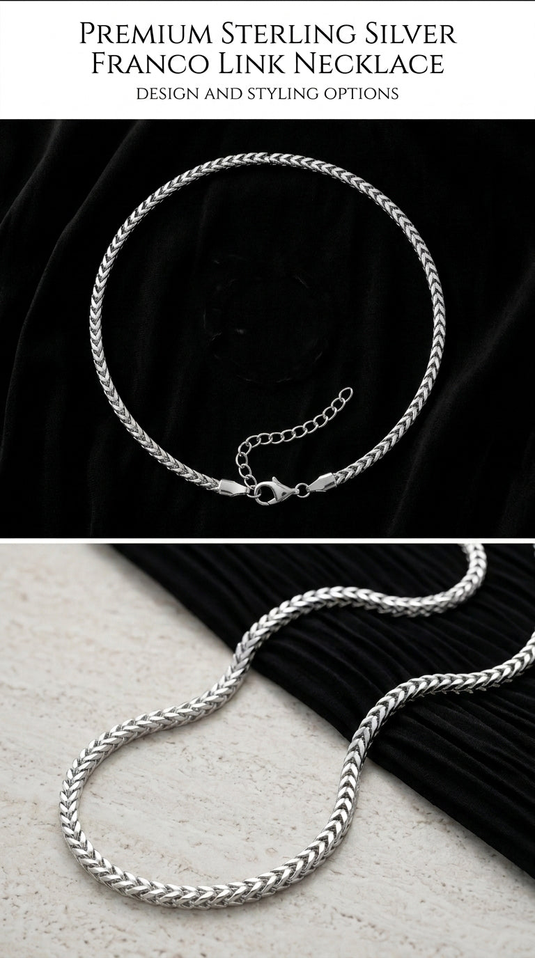 Hip Hop Double-Sided Rounded Cuban Necklace