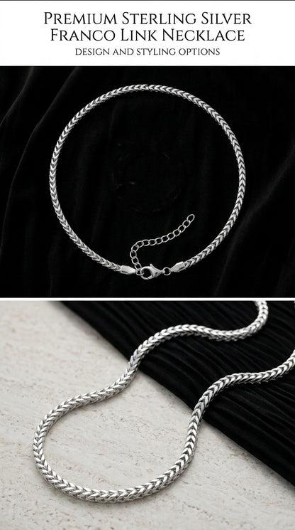 Hip Hop Double-Sided Rounded Cuban Necklace