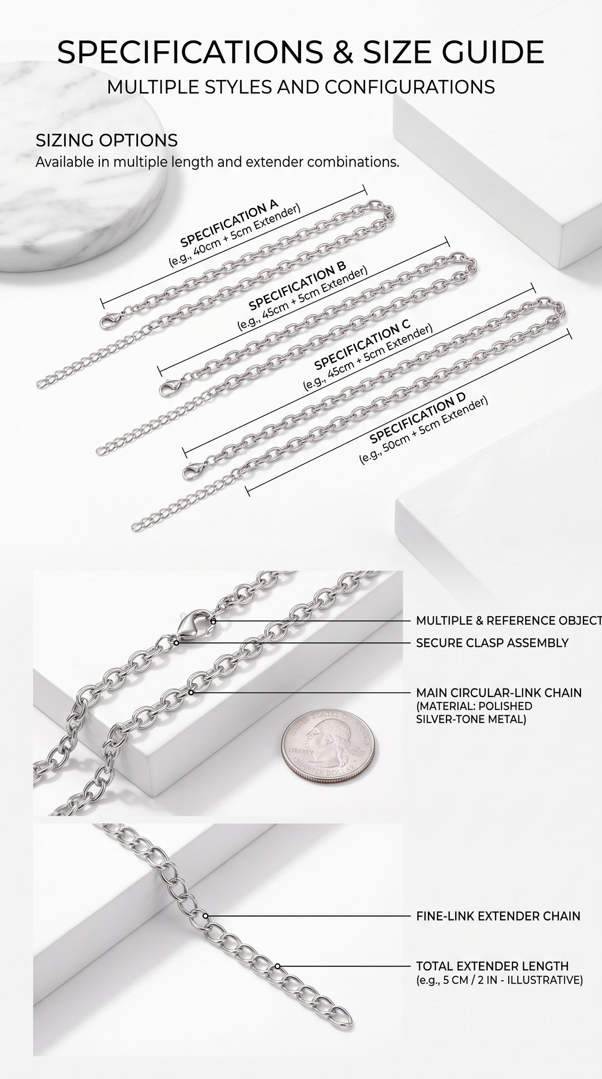 Hip Hop O-Chain Necklace