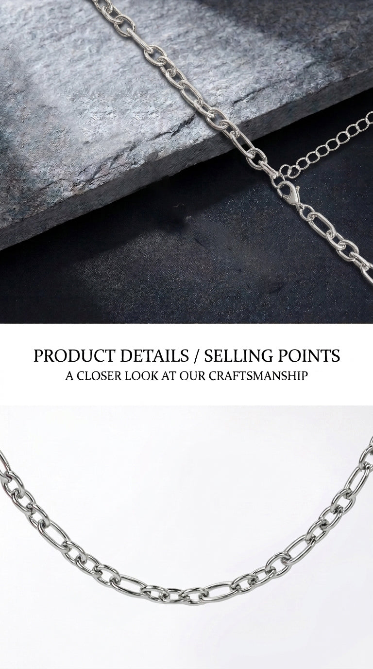 Hip Hop 3:1 Ratio O Chain Necklace