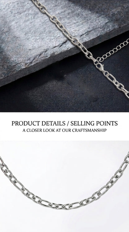Hip Hop 3:1 Ratio O Chain Necklace