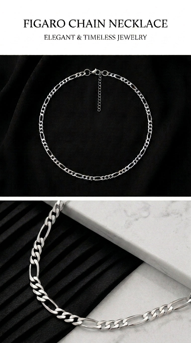Hip Hop 3:1 NKDC Link Stainless Steel Necklace