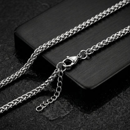 Hip Hop Basket Weave Necklace