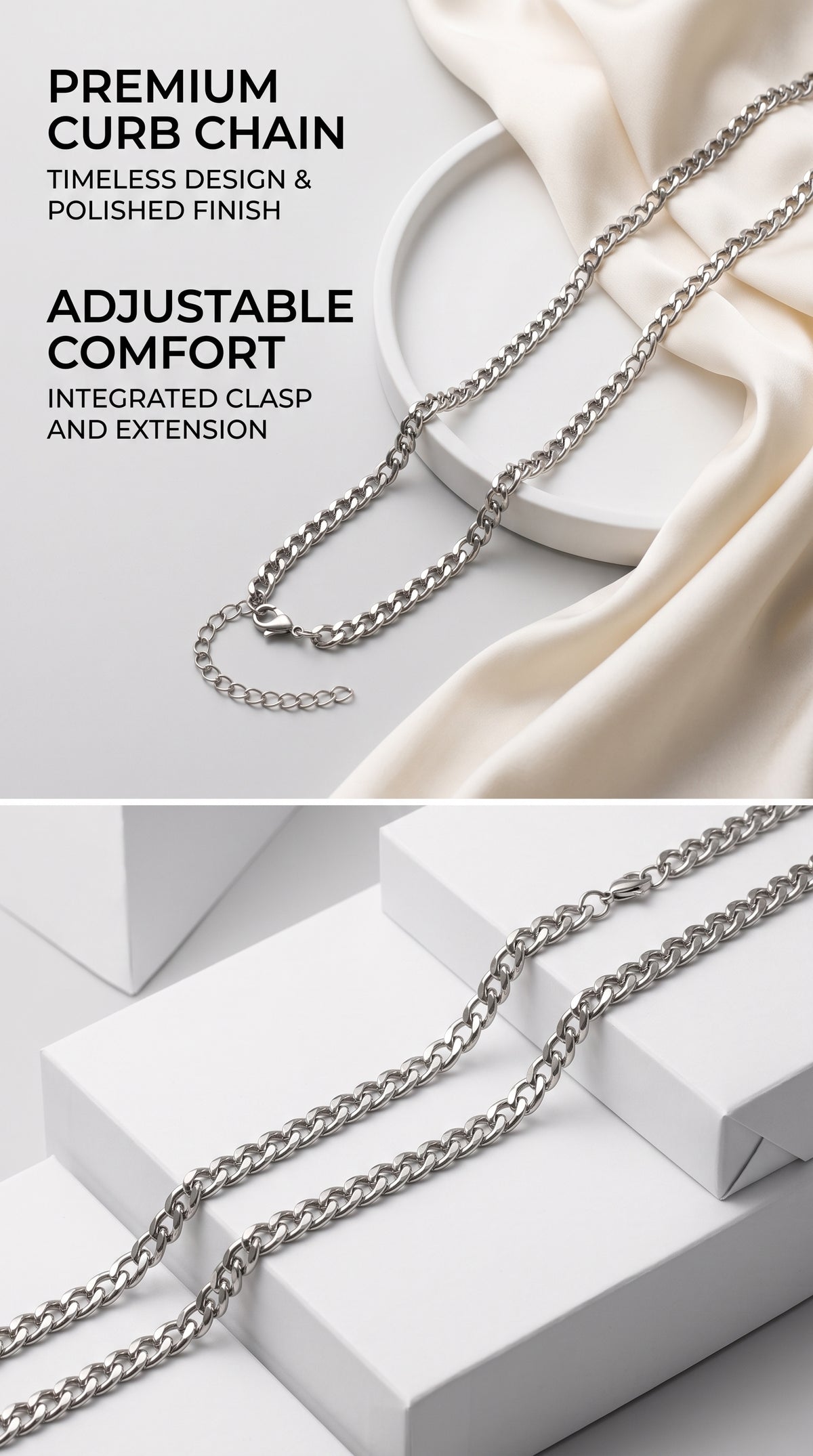 Hip Hop NK  Chain Necklace