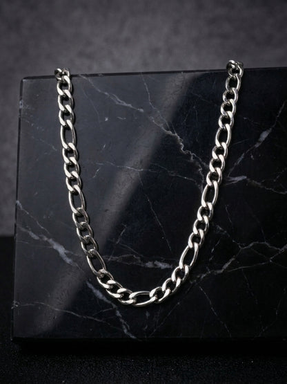 Hip Hop 3:1 NK Link Stainless Steel Necklace