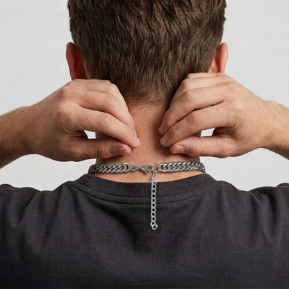Hip Hop Double Weave Rounded Edge Cuban Necklace