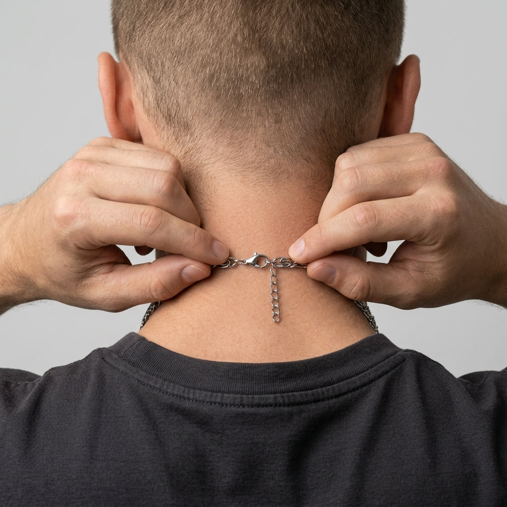 Hip Hop Figaro Chain Stainless Steel Necklace