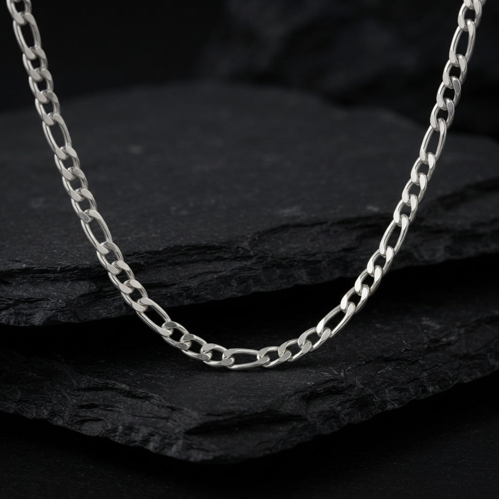 Hip Hop 3:1 NK Link Stainless Steel Necklace