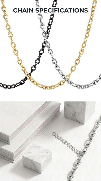 Hip Hop 3:1 Ratio O Chain Necklace