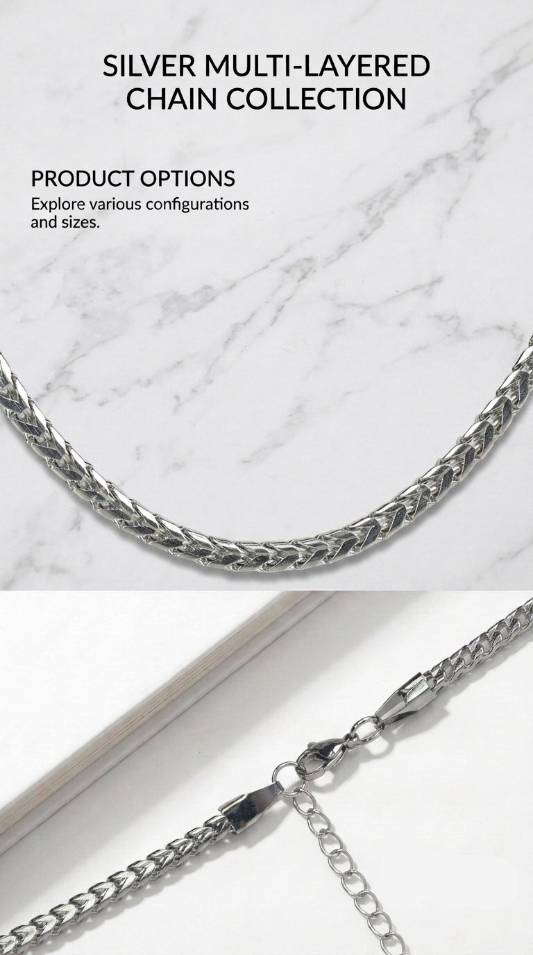 Hip Hop Double-Sided Rounded Cuban Necklace