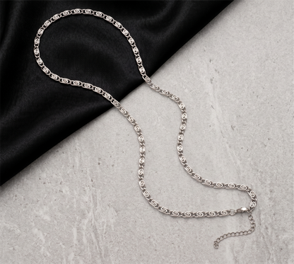 Hip Hop Figaro Chain Stainless Steel Necklace