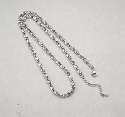 Hip Hop Figaro Chain Stainless Steel Necklace