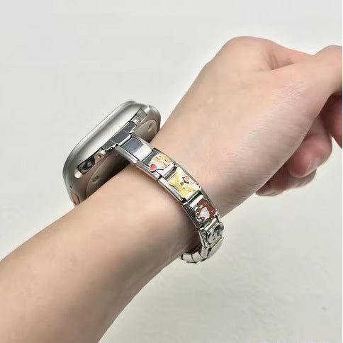 Apple Watch Connector for Italian Charm Bracelet