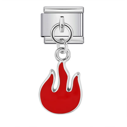 Cute Pendant Hook Style Stainless Steel Italian Charm Links