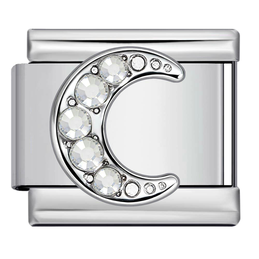 Diamond series Stainless steel Italian module bracelet Welded pattern DIY bracelet Italian charm