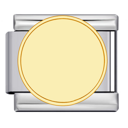 Photo multifunctional italian module bracelet square elastic patchwork stainless steel watch strap italian charm