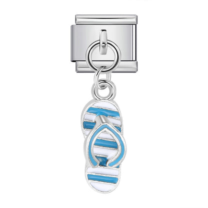 Cute Pendant Hook Style Stainless Steel Italian Charm Links