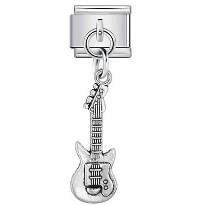 Musical Instrument Italian Charm Bracelet DIY Hook Charms