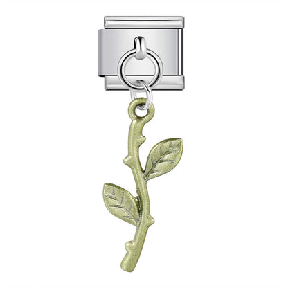Cute Pendant Hook Style Stainless Steel Italian Charm Links