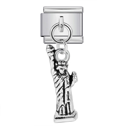 Cute Pendant Hook Style Stainless Steel Italian Charm Links