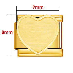 Photo multifunctional italian module bracelet square elastic patchwork stainless steel watch strap italian charm