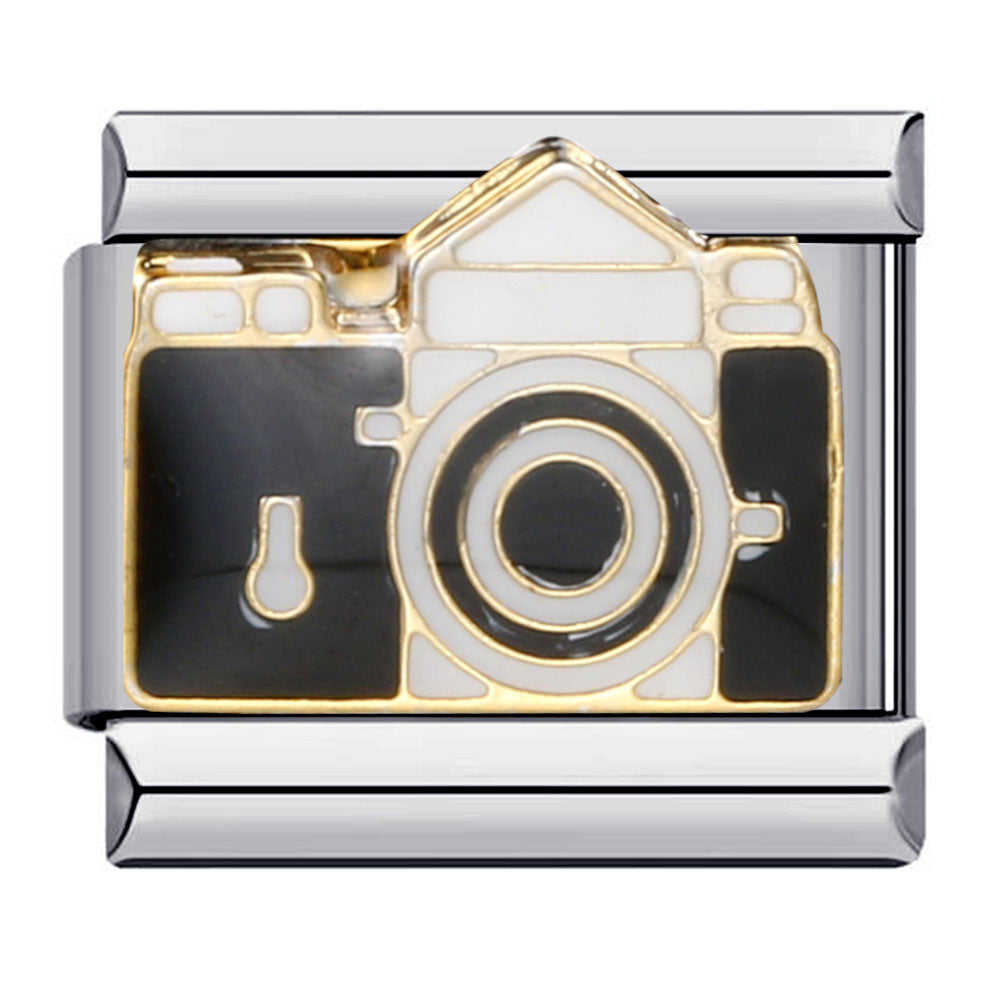 Music Theme Welded Italian Charm Stainless Steel