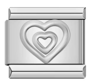 Gold Plated Enamel Italian Charm Stainless Steel