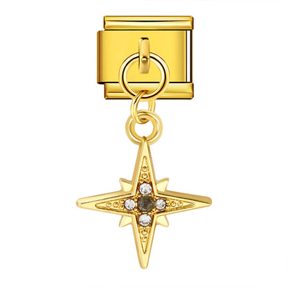 Cute Pendant Hook Style Stainless Steel Italian Charm Links