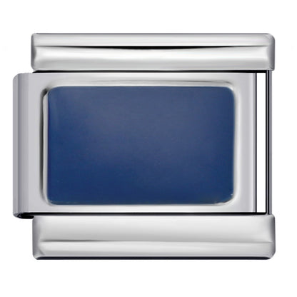 Star Eye Stamped Enamel Italian Charm Stainless Steel