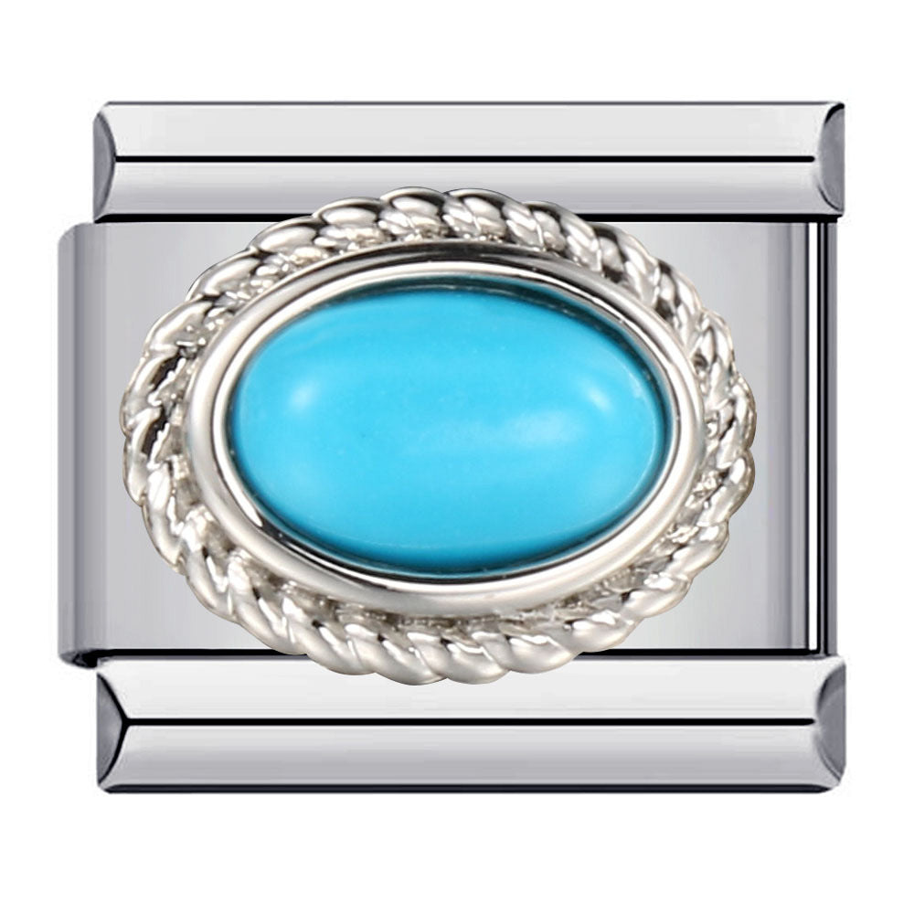 Fashionable 12 birthstone italian module bracelet - stainless steel welded colorful zircon diy stretch bangle