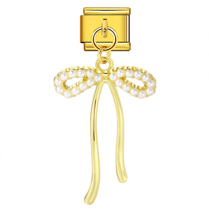 Cute Pendant Hook Style Stainless Steel Italian Charm Links