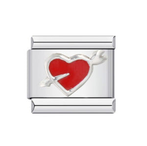 Gold Plated Enamel Italian Charm Stainless Steel