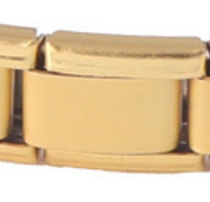 Photo multifunctional italian module bracelet square elastic patchwork stainless steel watch strap italian charm
