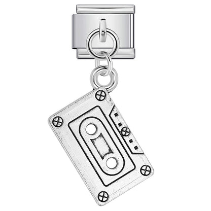 Musical Instrument Italian Charm Bracelet DIY Hook Charms