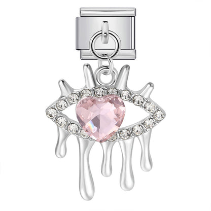 Cute Pendant Hook Style Stainless Steel Italian Charm Links