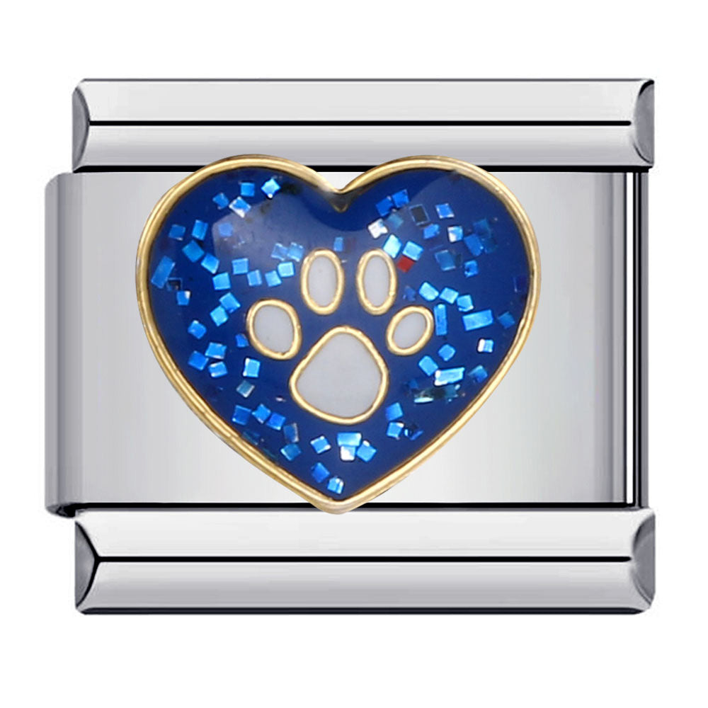 Color Enamel Paw Hook Stainless Steel Italian Charm Links