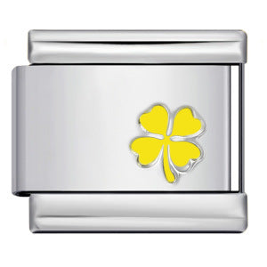Color Enamel Stamped Stainless Steel Italian Charms