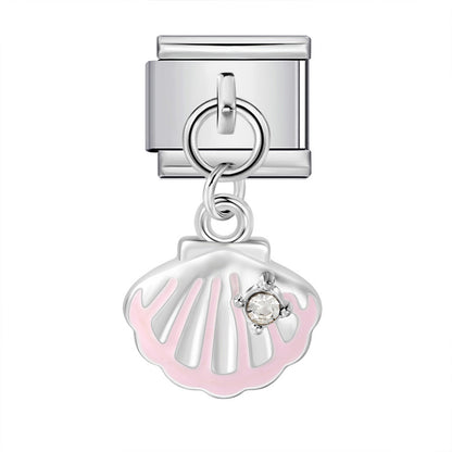 Cute Pendant Hook Style Stainless Steel Italian Charm Links