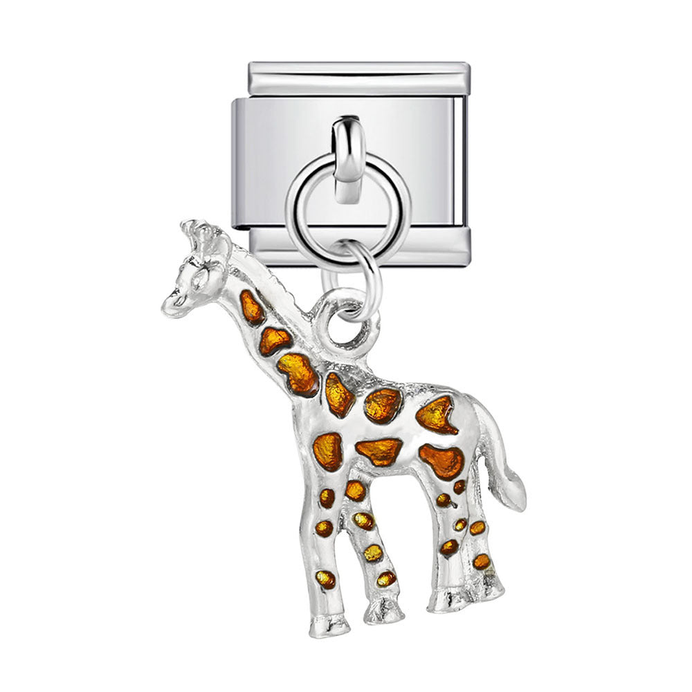 Cute Pendant Hook Style Stainless Steel Italian Charm Links