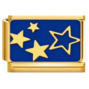 Starry sky universe series welding pattern italian module bracelet italian charm bracelet
