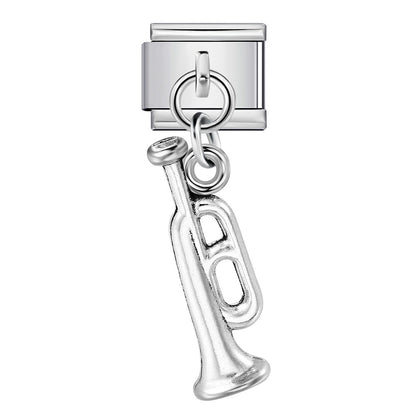 Musical Instrument Italian Charm Bracelet DIY Hook Charms