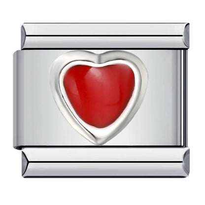 Gold Plated Enamel Italian Charm Stainless Steel